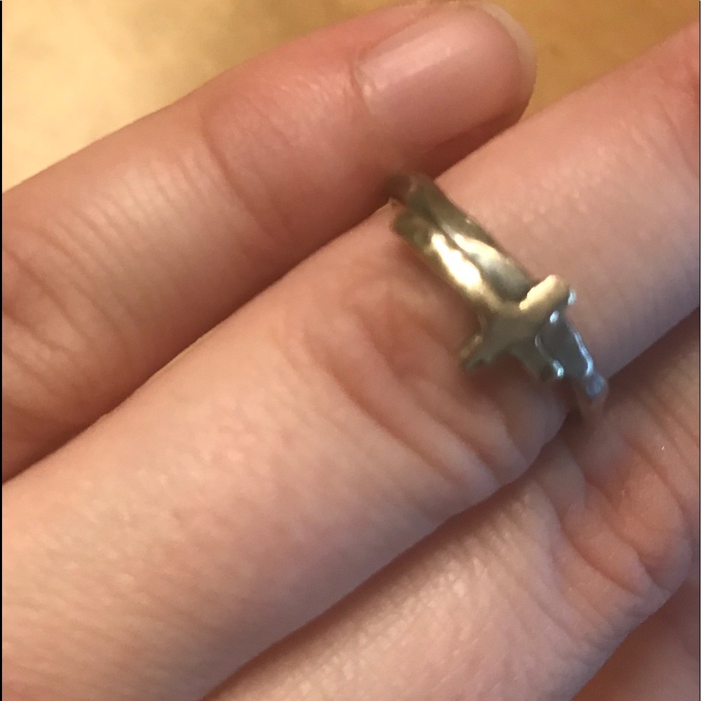 Silpada cross ring